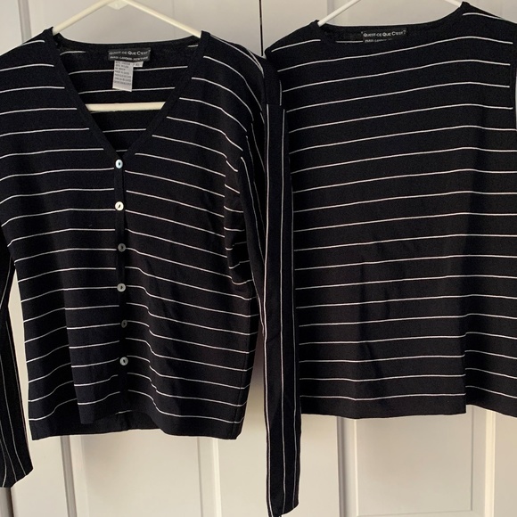 Quest-ce Que C'est sweater set - Picture 1 of 5